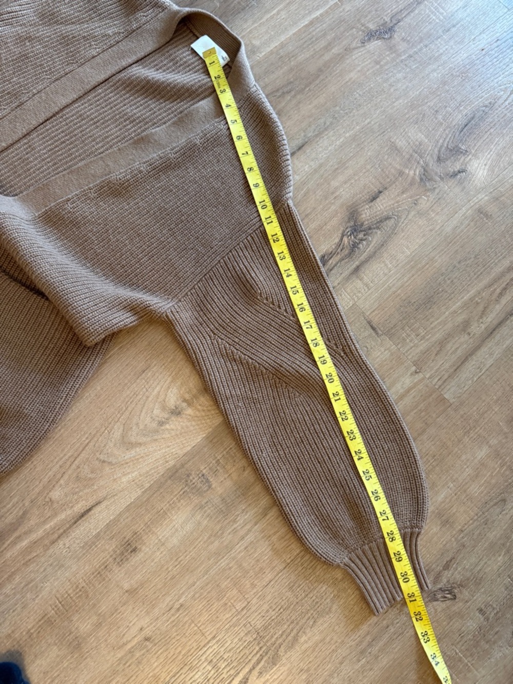 Aritzia Wilfred Free 100% Merino Wool Unwind Cardigan Knit Minimalist Simple XS - Picture 8 of 9